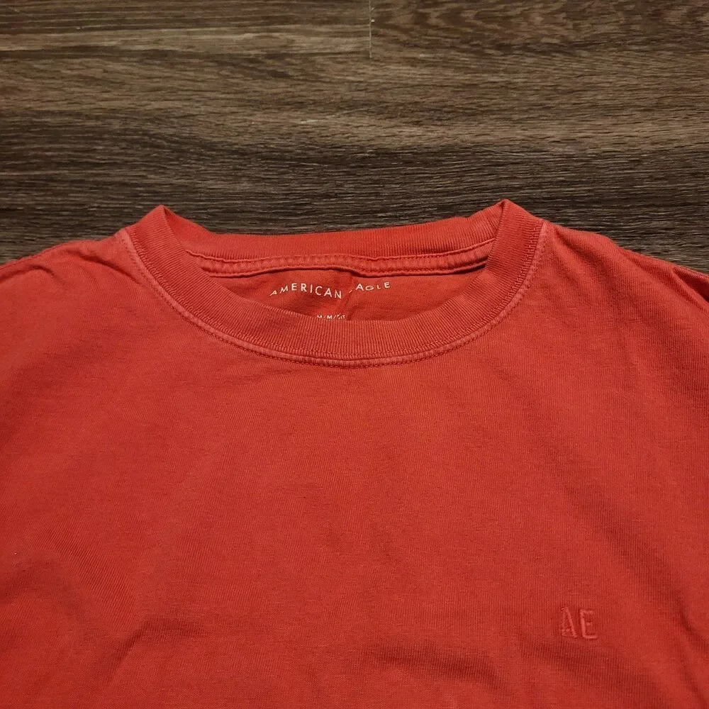 American Eagle Standard Fit Long Sleeved Basic Tee Shirt Men's Size Medium